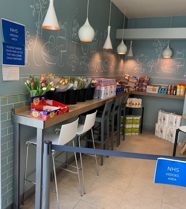 Waitrose Alderley Edge establishes dedicated area for NHS staff So