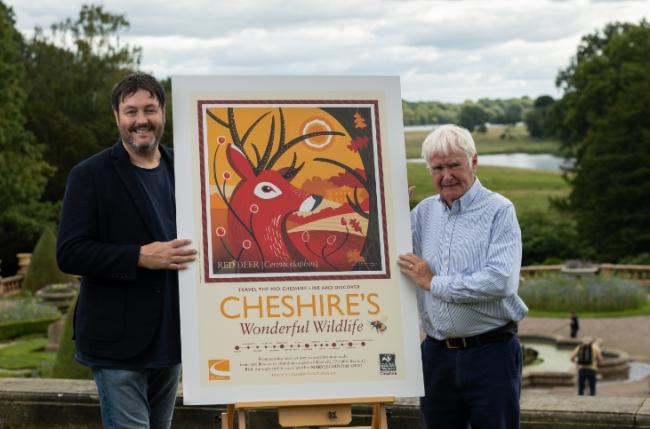 Nicky Thompson (left) with John Hulme (right).